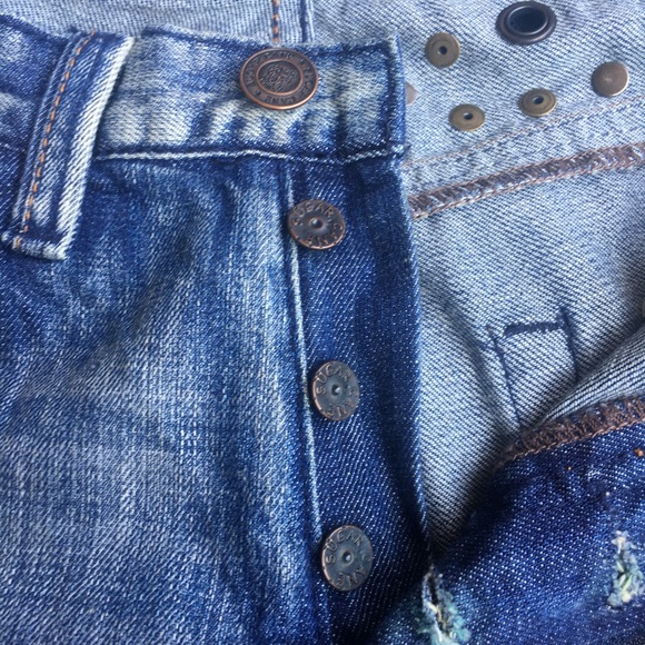 Vintage Sugar Cane Reg. 7. M studded jeans - Picture 5 of 16
